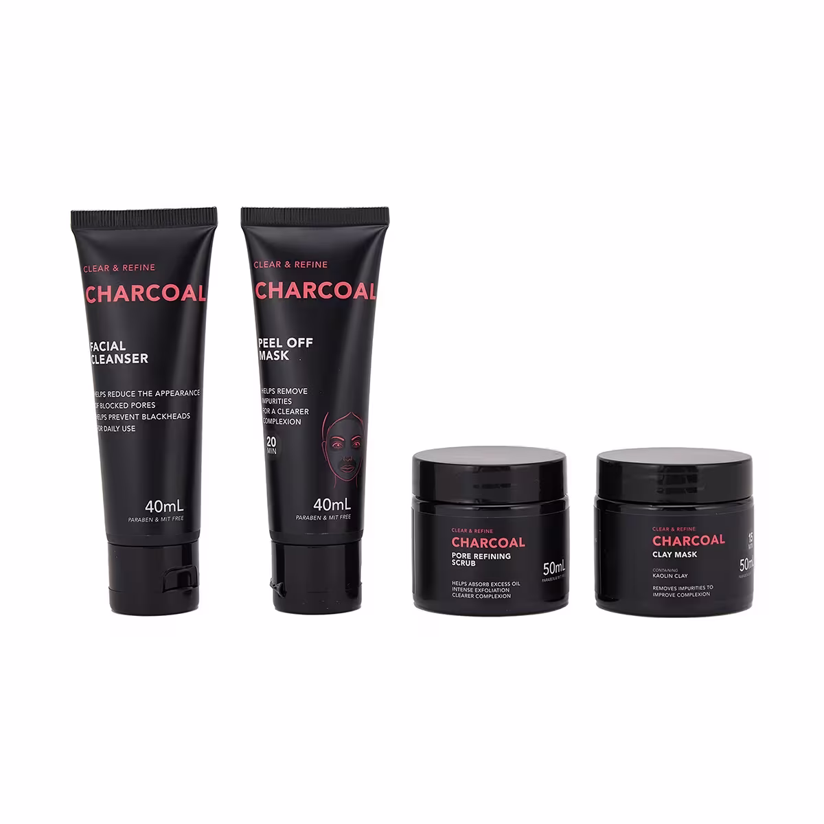 Clear & Refine Charcoal Kit