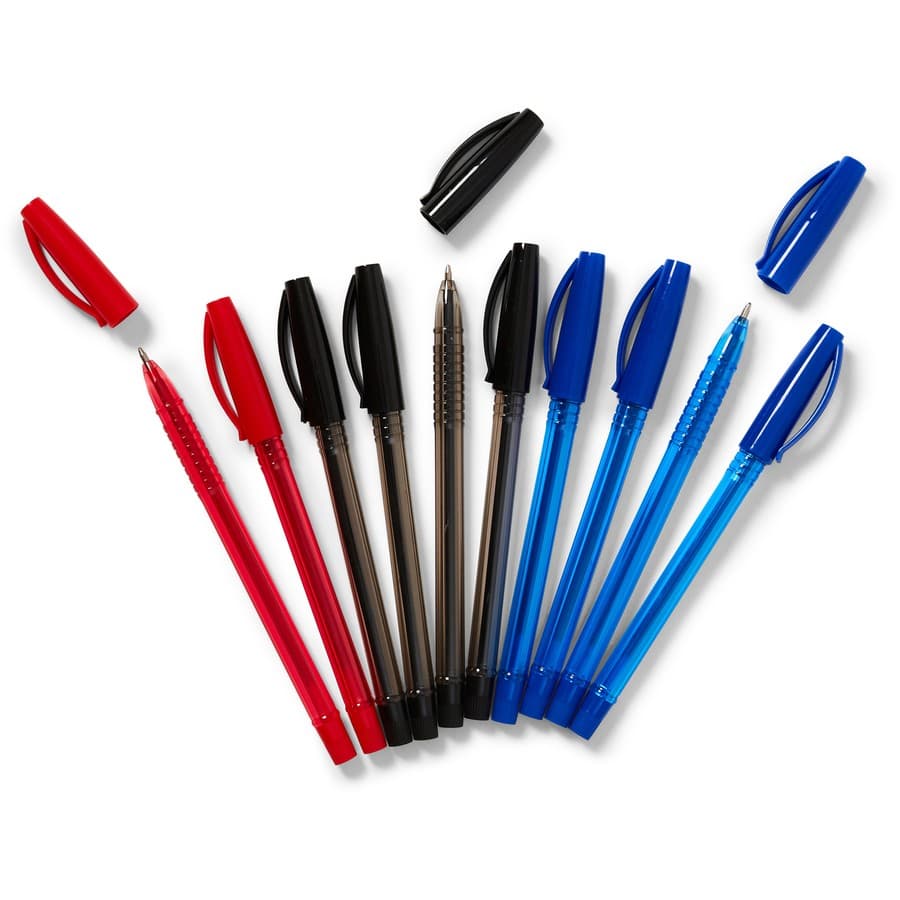10 Pack Ballpoint Pens
